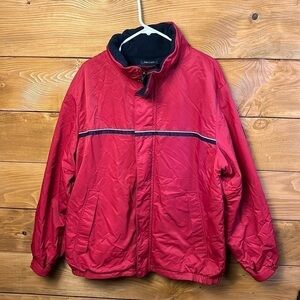 MENS NAUTICA RED JACKET size XL